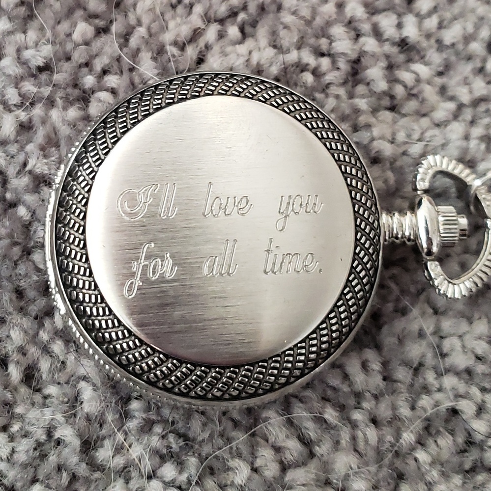 Brand New Engraved Pocket Watch 💖 Free Engraveable Gift Box